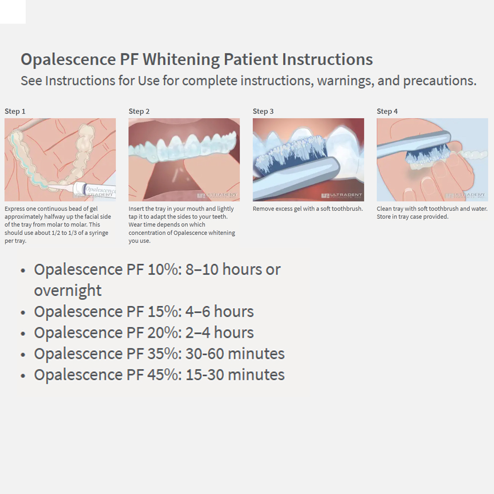 Opalescence Whitening 20% PF 2 - Teeth Whitening Gels Used By Dentists recension och pris