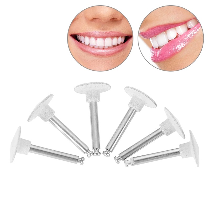 6Pcs Tooth Polishing Head Set  - Teeth Whitening With Braces recension och pris