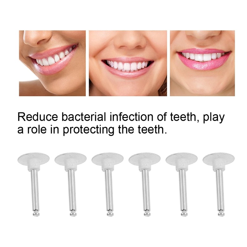 6Pcs Tooth Polishing Head Set  - Teeth Whitening With Braces recension och pris