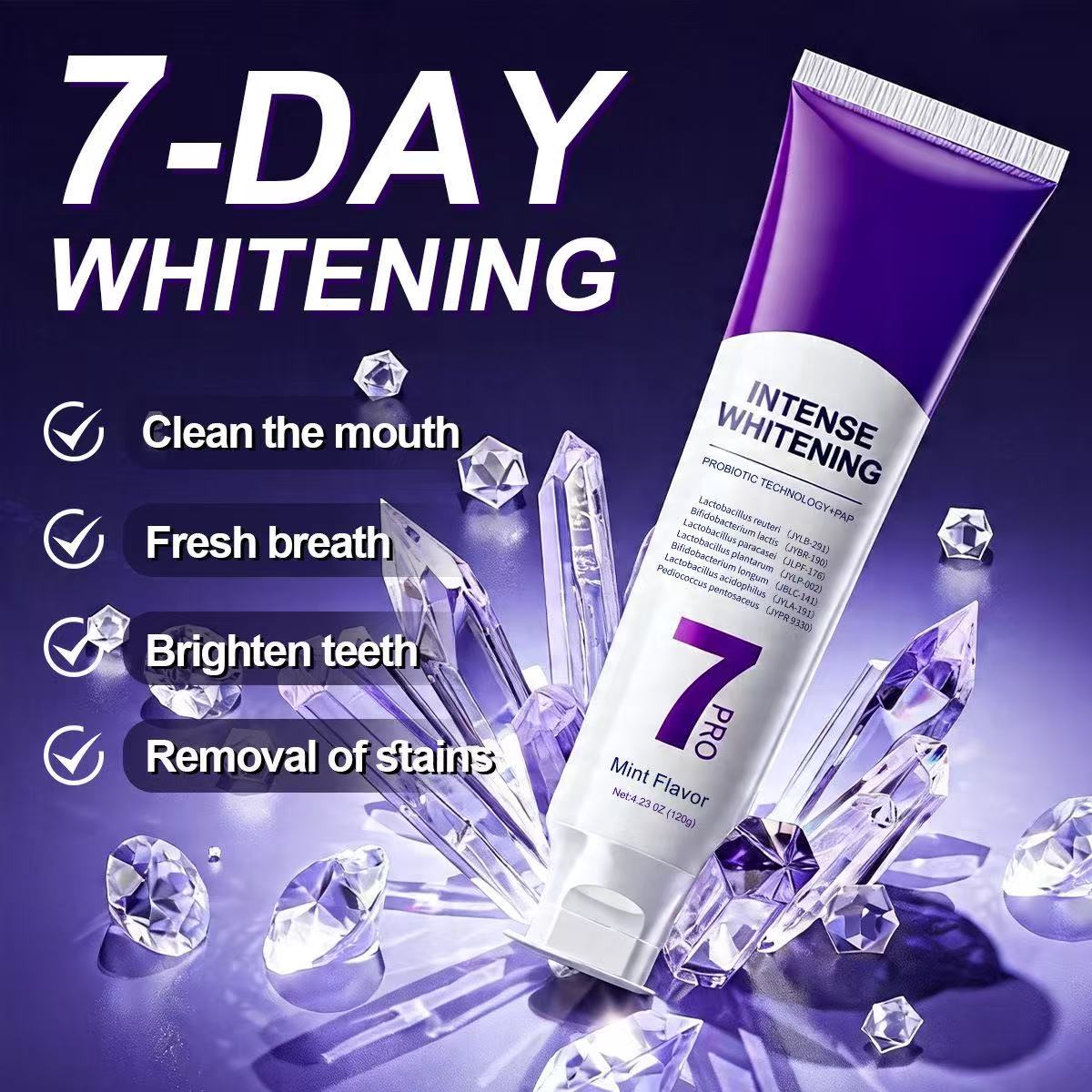 7-Pro Probiotic Whitening Toot - Teeth Whitening That Works recension och pris