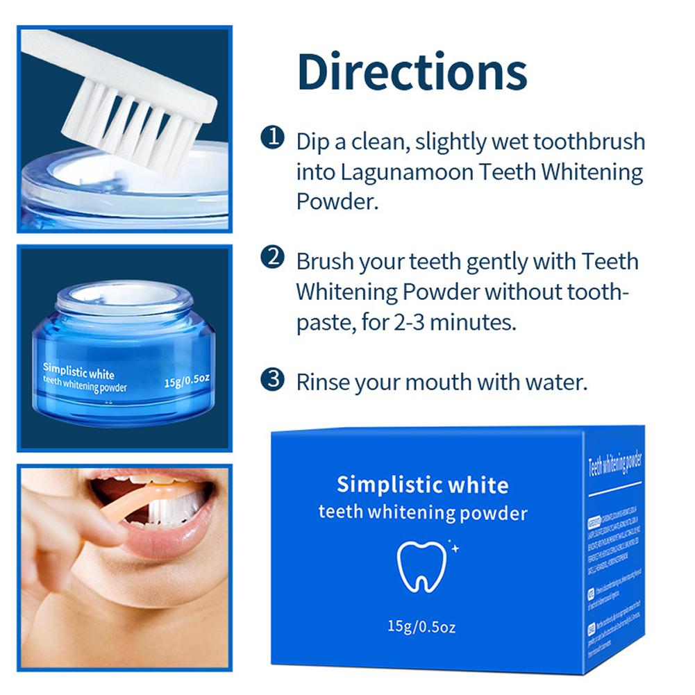15g Teeth Whitening Powder Pre - Teeth Whitening Co recension och pris