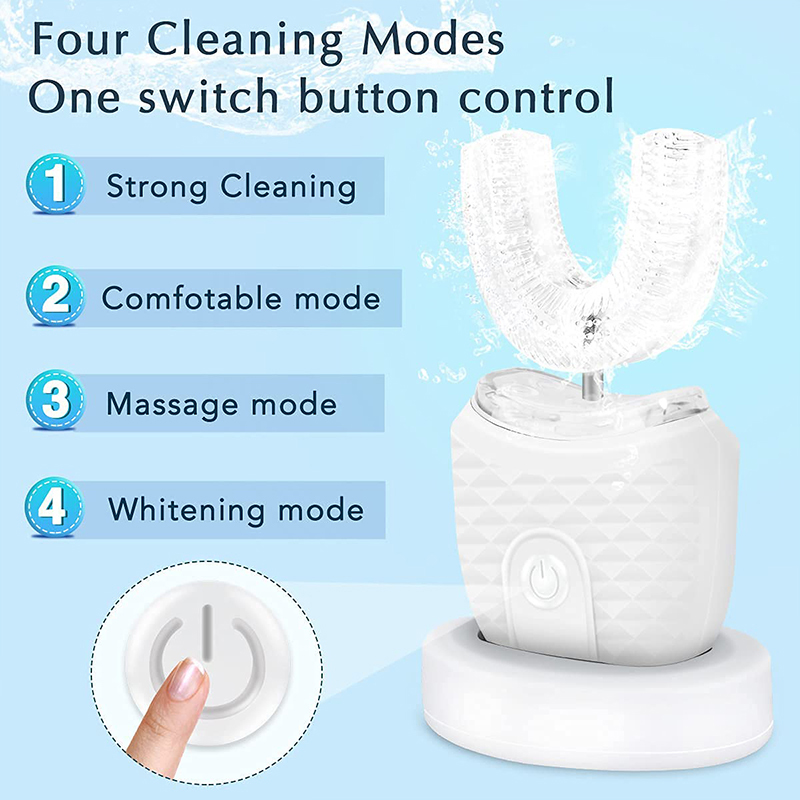 U-Shaped Rechargeable Light Qu - Teeth Whitening From Home recension och pris