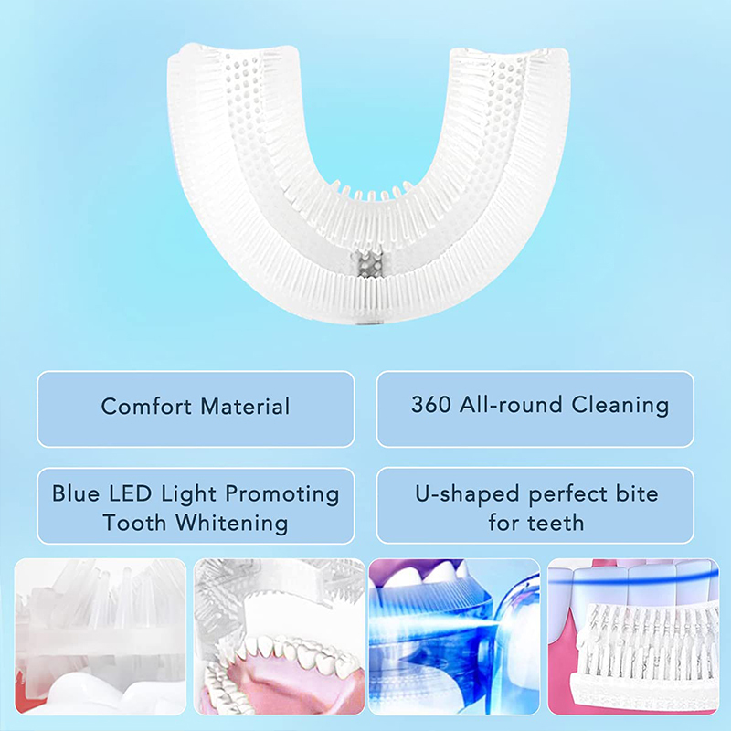 U-Shaped Rechargeable Light Qu - Teeth Whitening From Home recension och pris