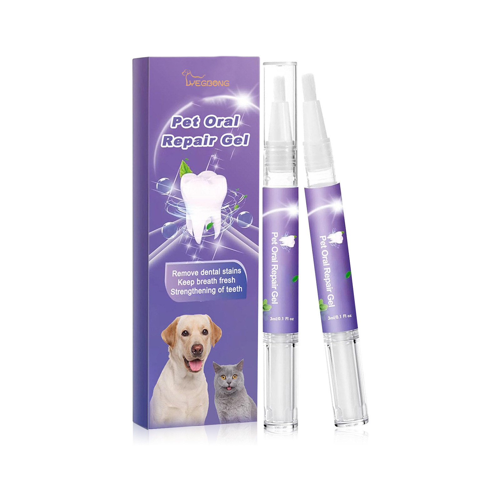 Pet Oral Repair Gel Puppy Tart - Teeth Whitening From Home recension och pris