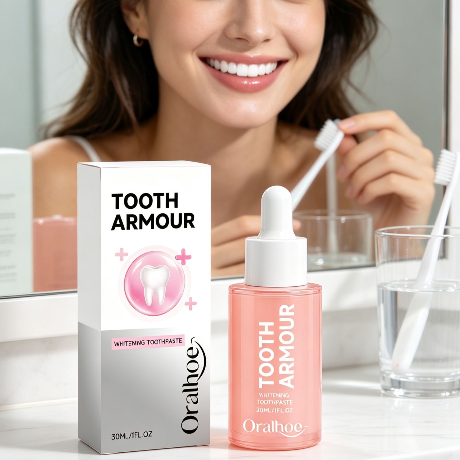 Teeth Brightening Serum Repair - Enamel Repair Serum recension och pris