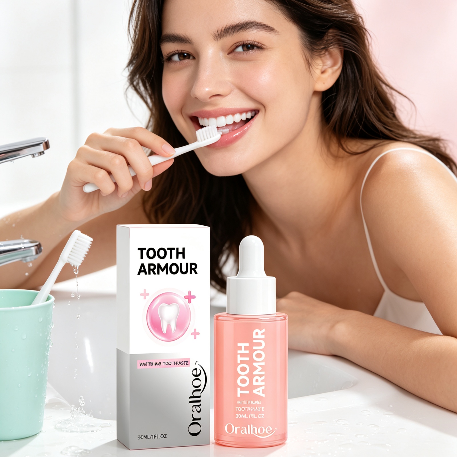 Teeth Brightening Serum Repair - Enamel Repair Serum recension och pris