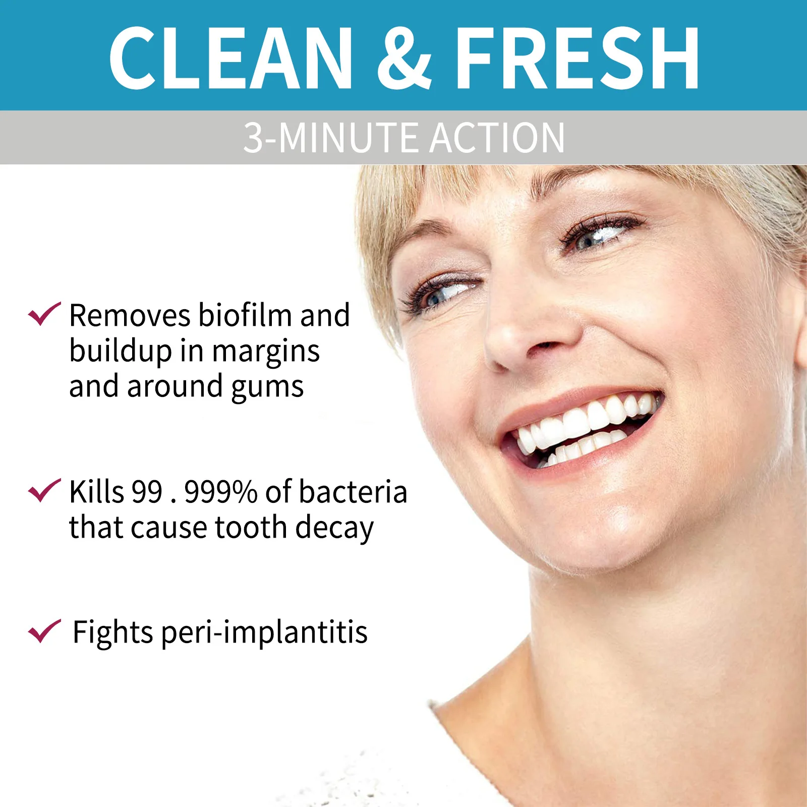 Aligner Denture Cleaner Foam D - Teeth Whitening With Braces recension och pris