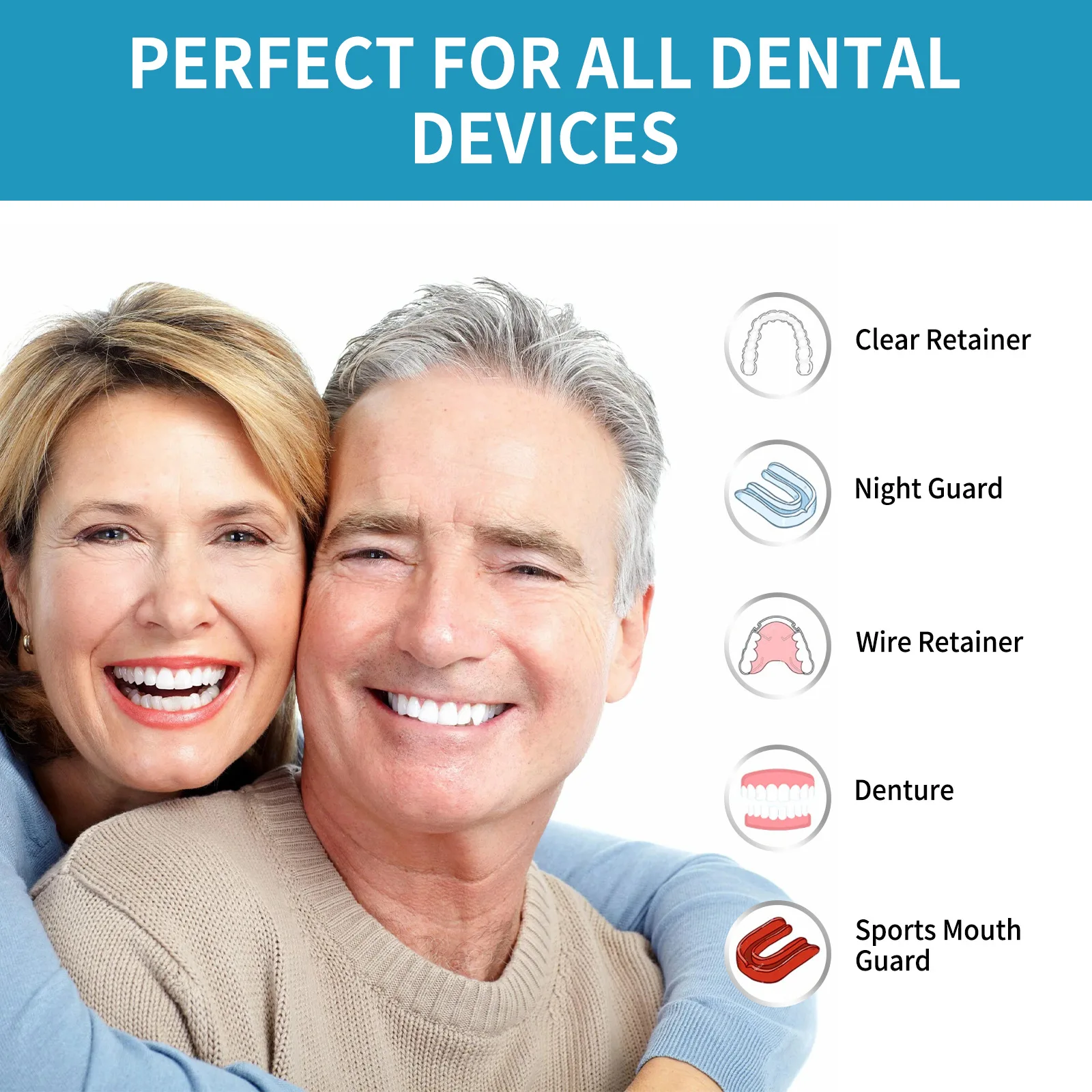 Aligner Denture Cleaner Foam D - Teeth Whitening With Braces recension och pris