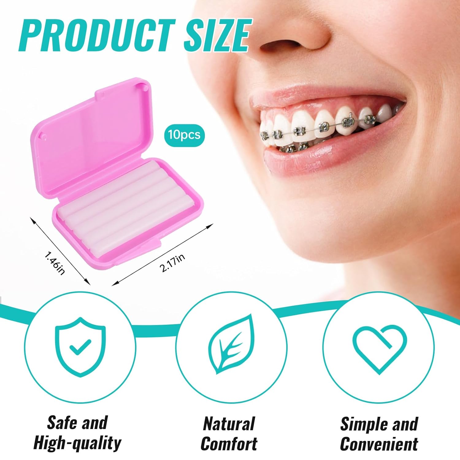 10box Dental Orthodontic Relie - Teeth Whitening With Braces recension och pris