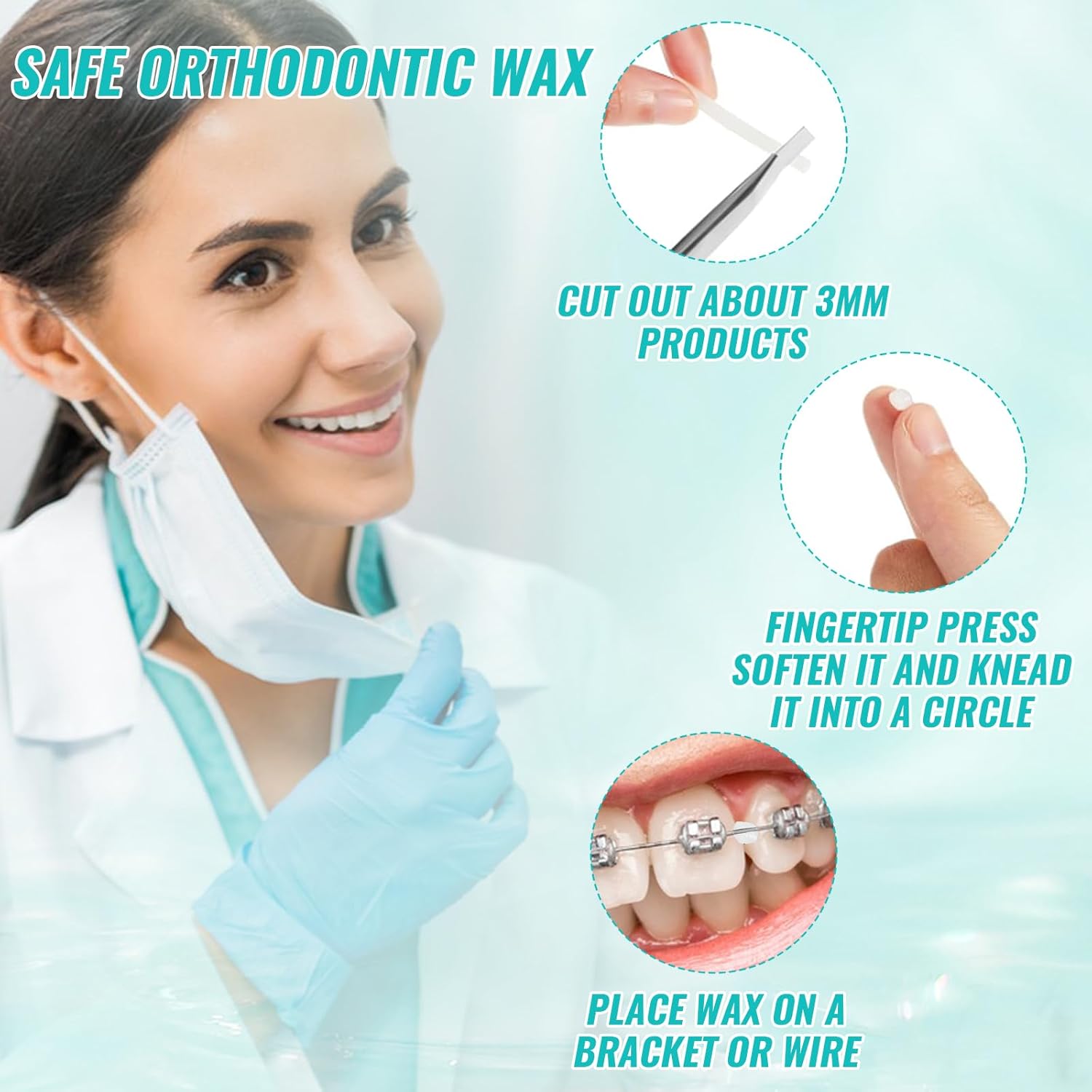 10box Dental Orthodontic Relie - Teeth Whitening With Braces recension och pris