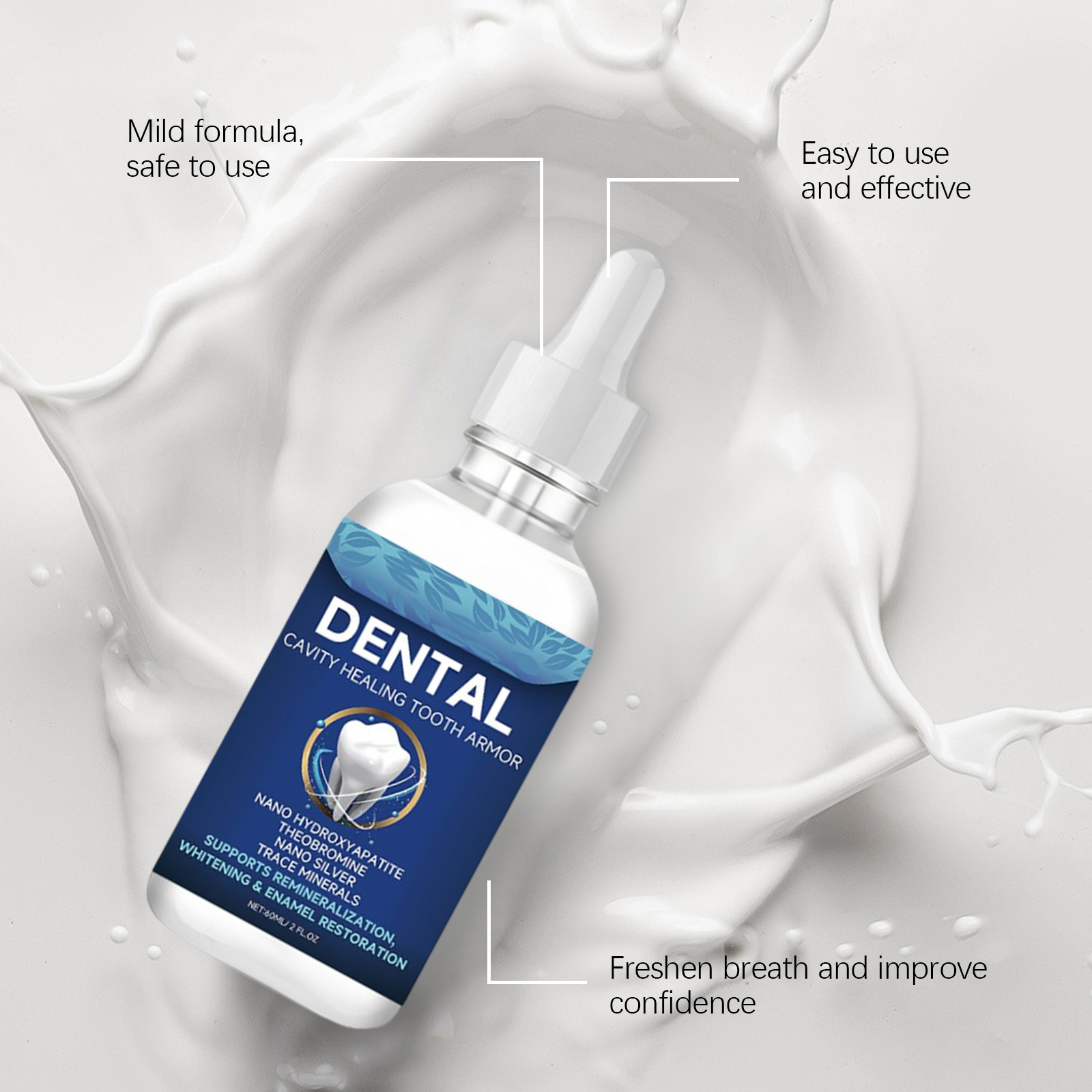 60ml Nano Hydroxyapatite Tooth - Teeth Whitening That Works recension och pris