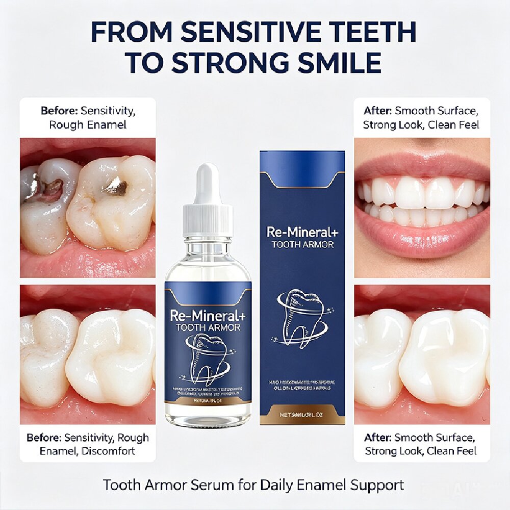 Re-Mineral+ Tooth Armor Enamel - Enamel Repair Serum recension och pris