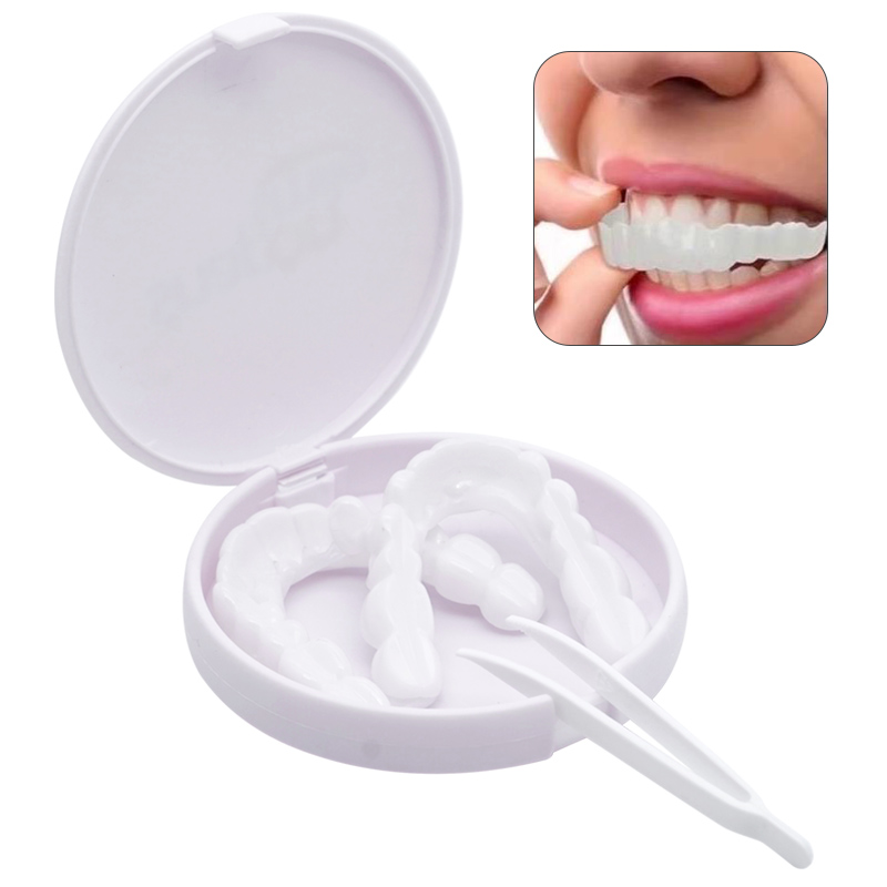 Denture Fake Teeth Kit Whiteni - Teeth Whitening With Braces recension och pris