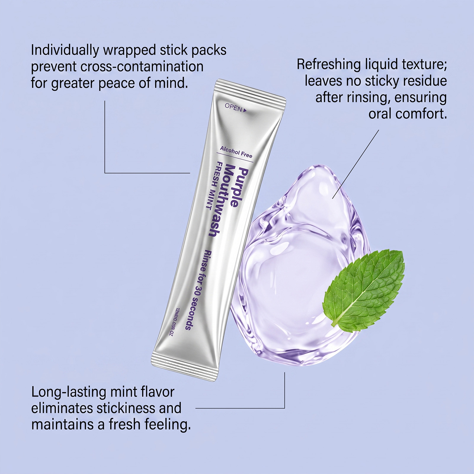 20 Pack Instant Whitening Mout - Teeth Whitening Gum recension och pris