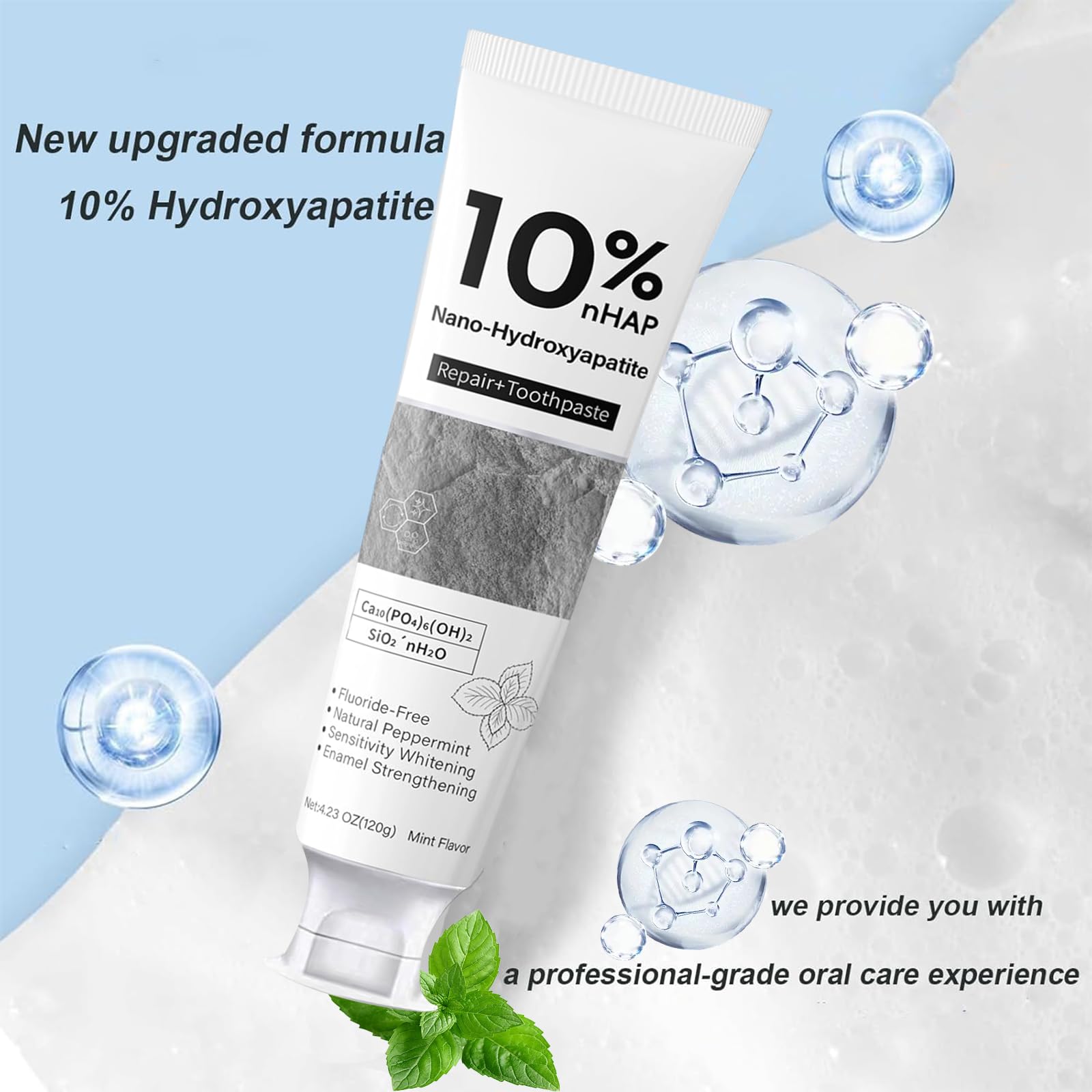 10% Nano-Hydroxyapatite Toothp - Teeth Whitening That Works recension och pris