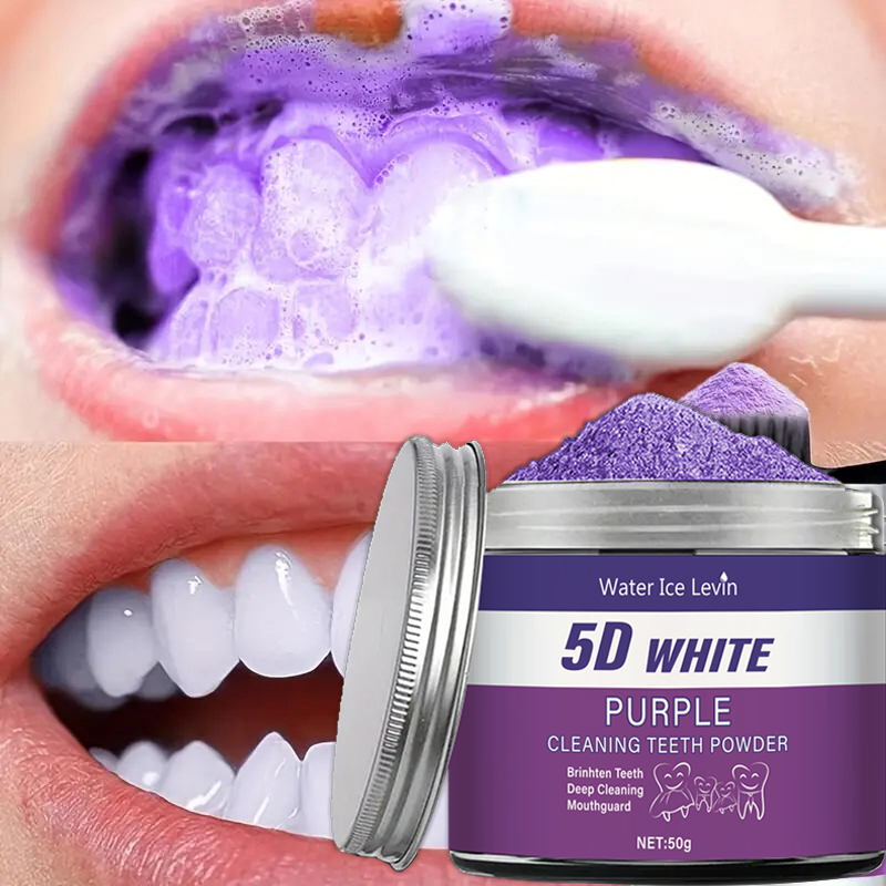 Purple Teeth Whitening Powder, - Teeth Whitening Co recension och pris