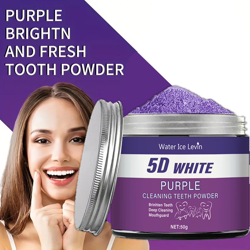 Purple Teeth Whitening Powder, - Teeth Whitening Co recension och pris