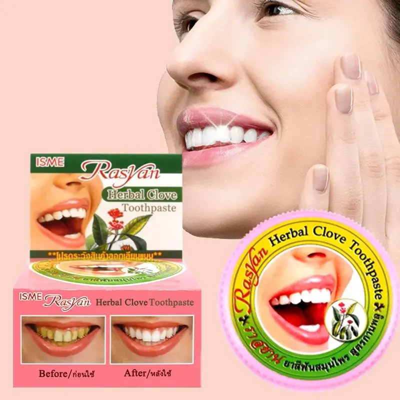 Thai Clove/coconut Tooth Powde - Teeth Whitening From Home recension och pris